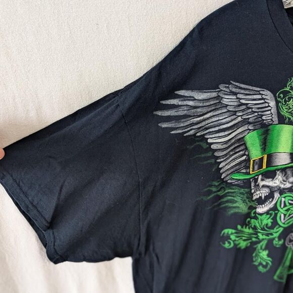 Vintage Y2K Men's Graphic Print Celtic Knots Vampire Skulls Size XXL / 2XL - Picture 5 of 7